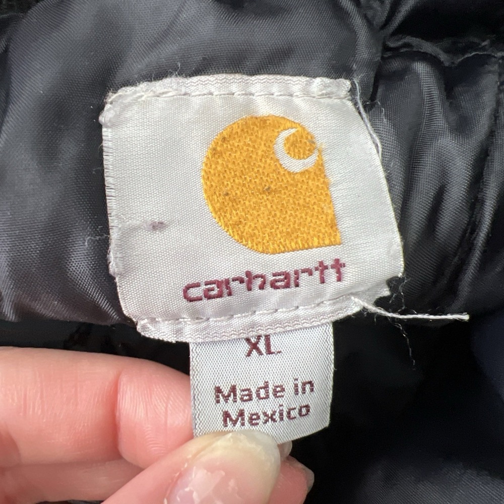 Carhartt C26 DKB Jacket Mens XL Brown Duck Canvas Arctic Quilt Lined Jacket - Picture 11 of 15